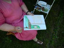 Freies Aquarellieren