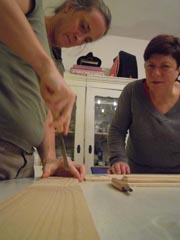Instrumentenbau kurs Scheitholz