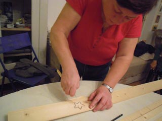 Instrumentenbau kurs Scheitholz