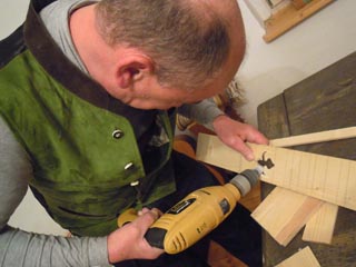 Instrumentenbau kurs Scheitholz