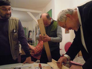 Instrumentenbau kurs Scheitholz