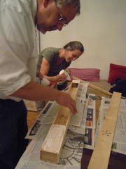 Instrumentenbau kurs Scheitholz