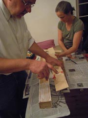 Instrumentenbau kurs Scheitholz