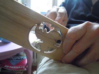 Instrumentenbau kurs Scheitholz