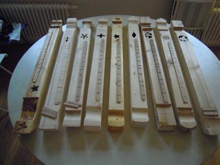 Instrumentenbau kurs Scheitholz