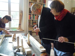 Instrumentenbau kurs Scheitholz